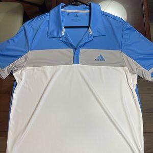 Adidas golf polo size large